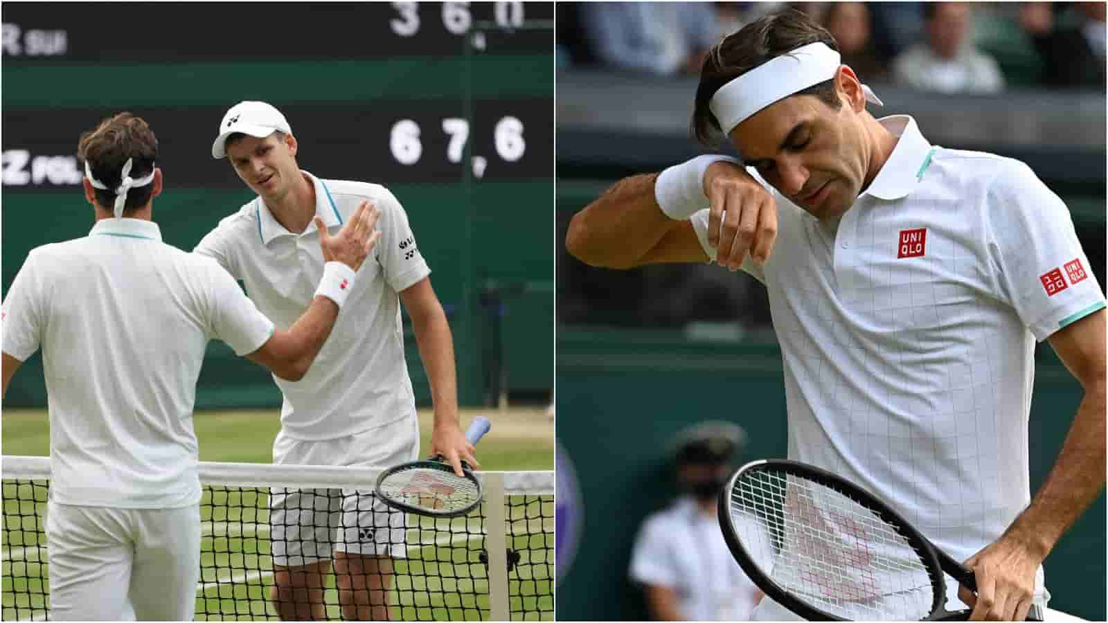 Roger Federer calls the defeat to Hubert Hurkacz in the Wimbledon quarter-finals as ‘worst hours’ of his career