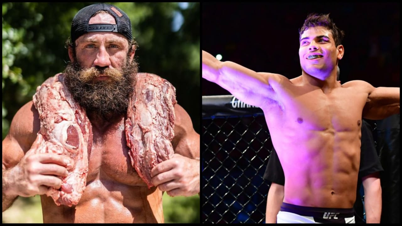 Paulo Costa receives messages from controversial internet sensation and fitness influencer The Liver King