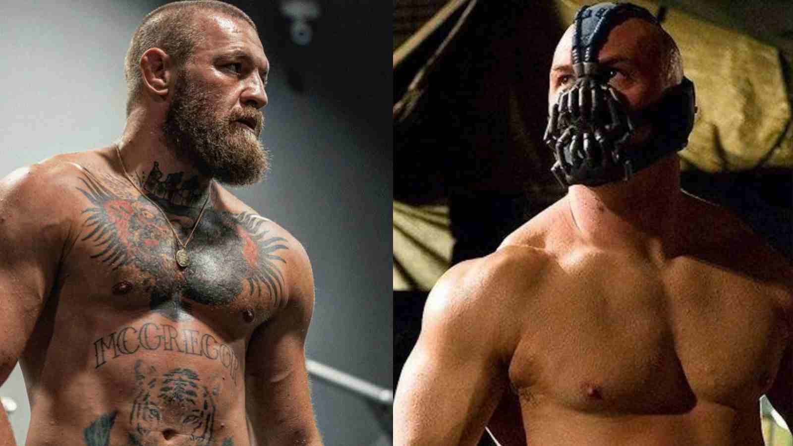 “You merely adopted the dark” – Fans react to Conor McGregor impersonating Tom Hardy’s “Bane” from the Dark Knight