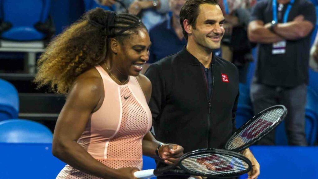 Roger Federer and Serena Williams