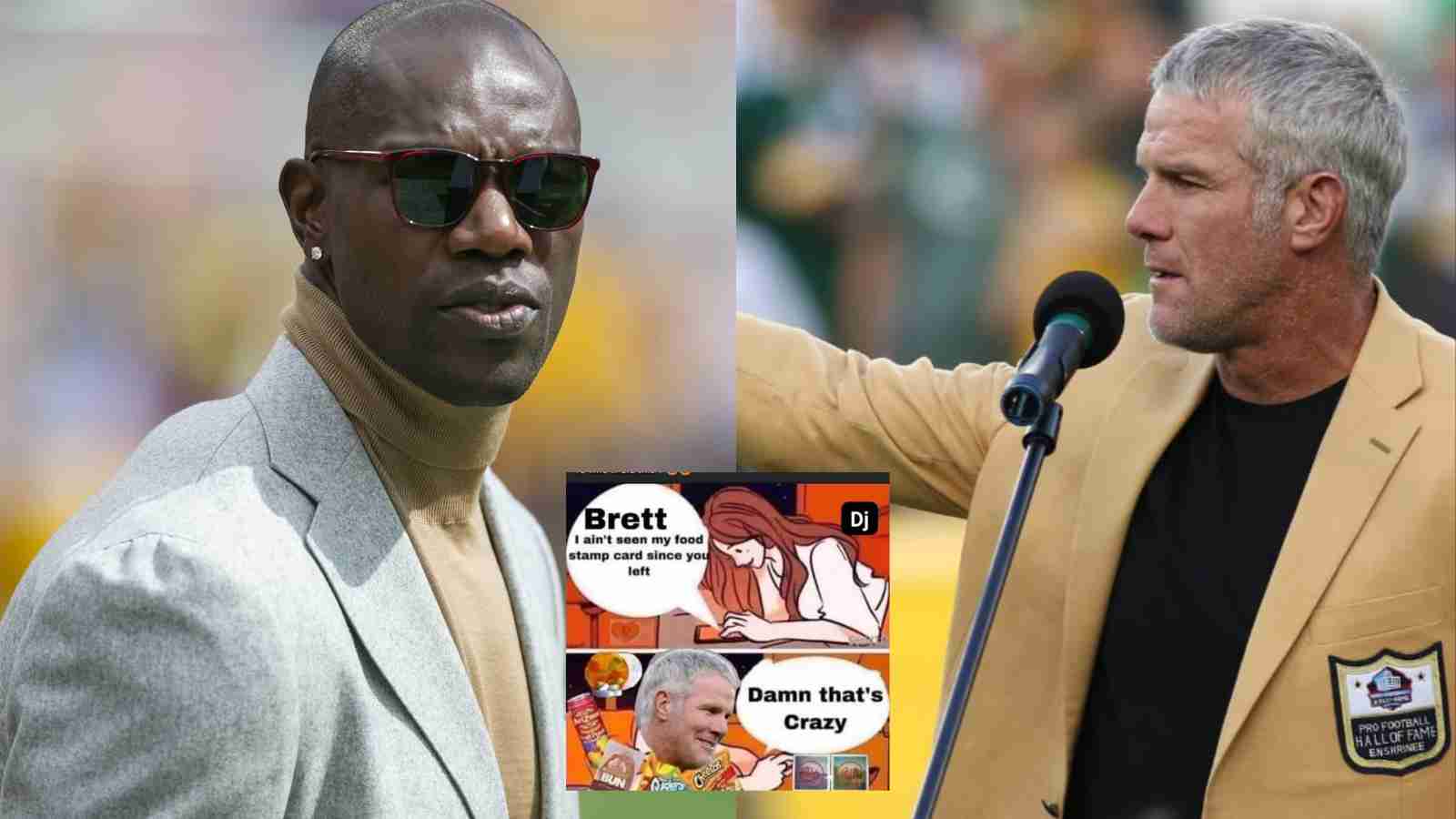 “Brett Favre should be in prison.” Terrell Owens roast of Brett Favre on alleged involvement welfare fraud in is blowing up Twitter