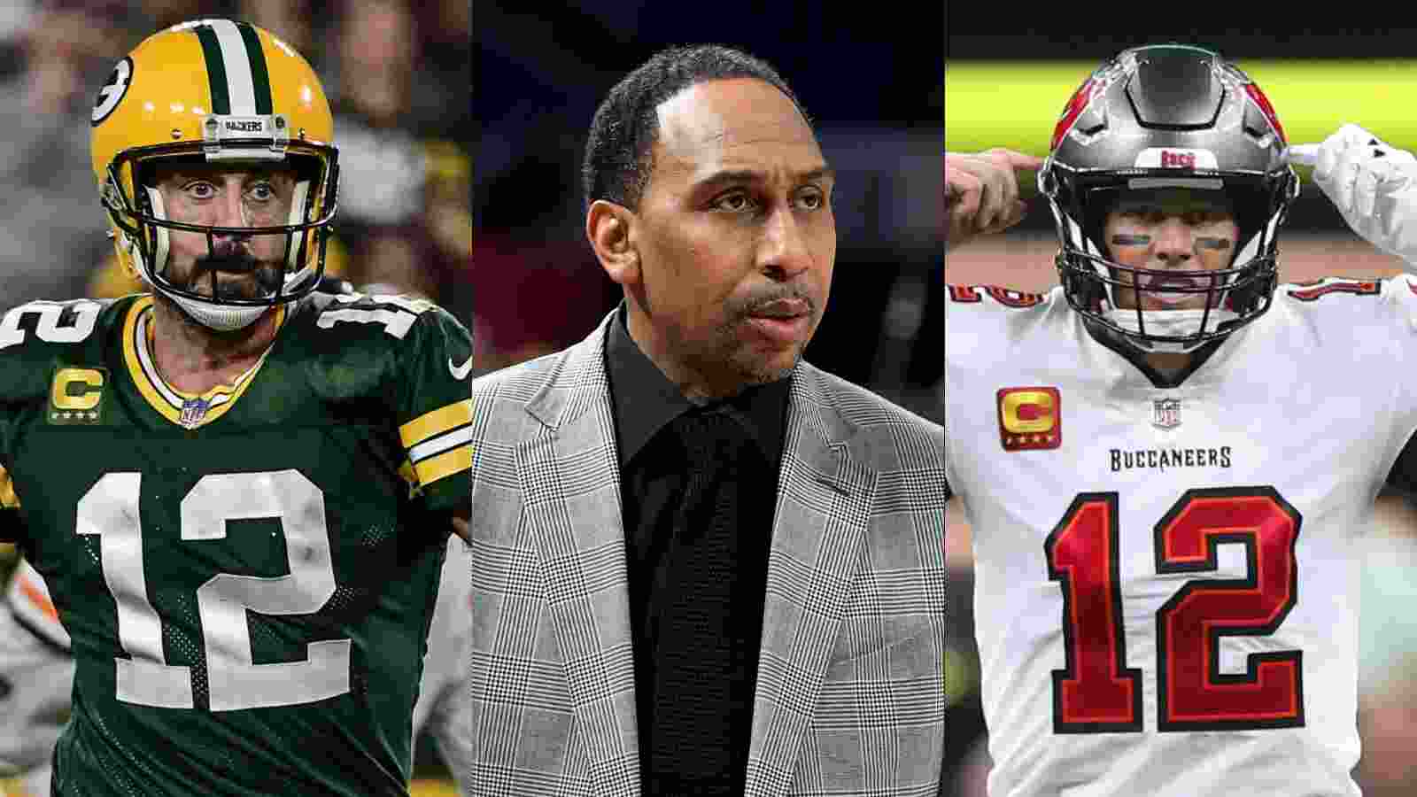 “Green Bay is going to be better prepared for that match-up this week.” Stephen A Smith picks Aaron Rodgers over Tom Brady