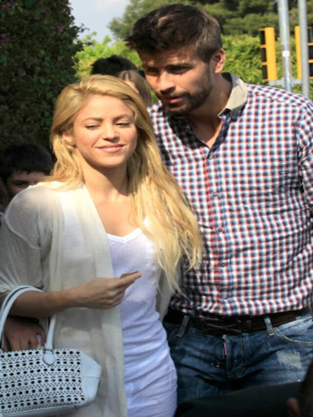 Gerard Pique and Shakira