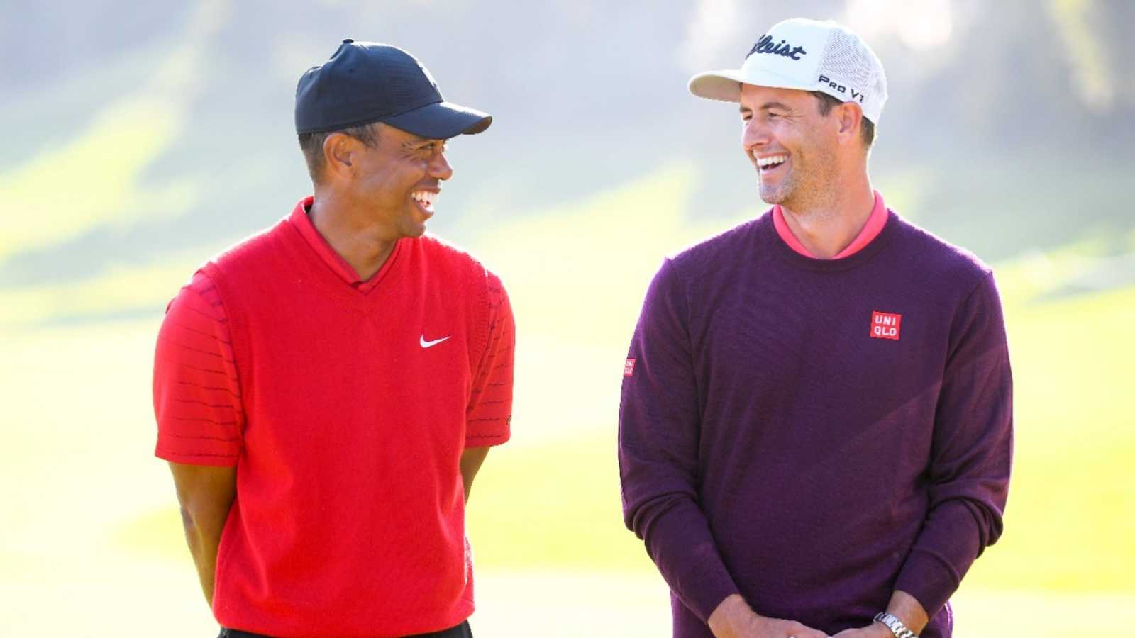 Adam Scott talks of how Woods was tiger with mind games on the greens