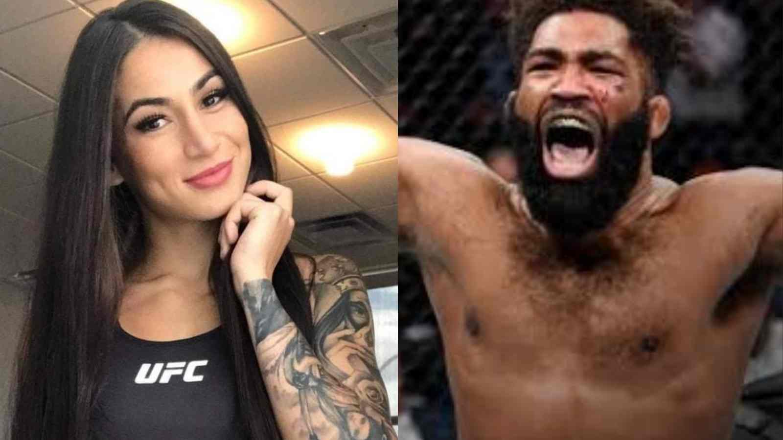 UFC stars Chris Curtis and Diana Belbita CAUGHT while flirting in the public