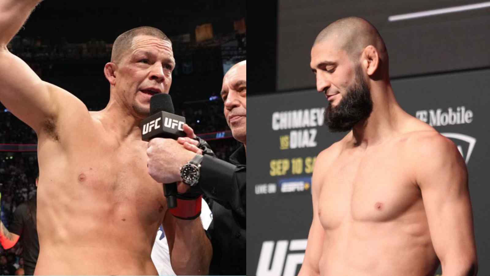 “I retired you from 170” – Nate Diaz attacks “dumb f**k” Khamzat Chimaev for potential move to middleweight