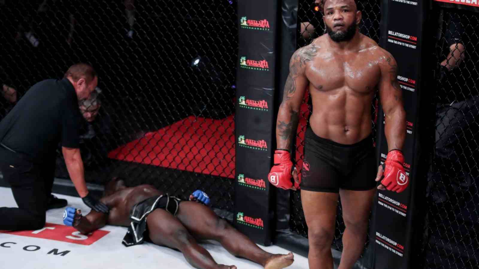 “This Dude is juicing” – Netizens ACCUSE Yoel Romero of steroid abuse after his impressive victory at Bellator 285