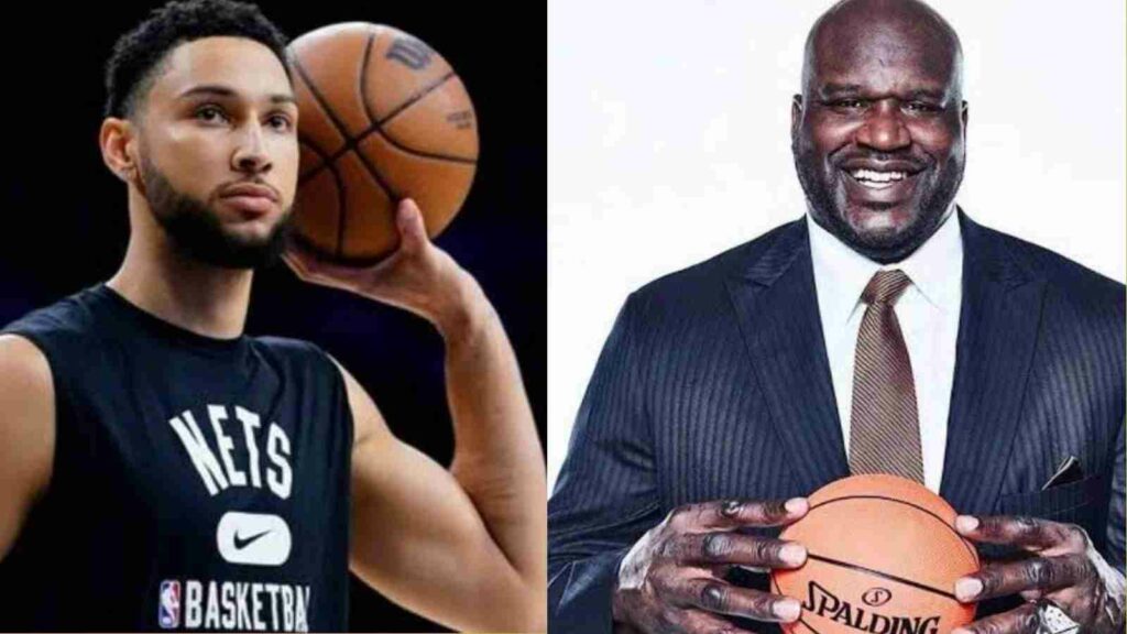 Ben Simmons and Shaquille O'Neal