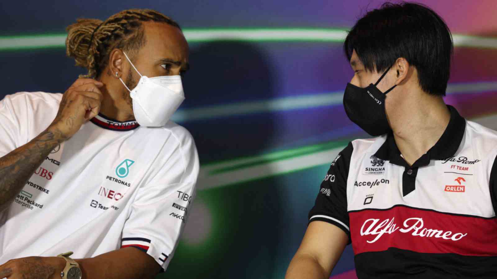 “He was the first one to be open in that way” Zhou Guanyu praises Lewis Hamilton for ‘being himself’ despite external pressure