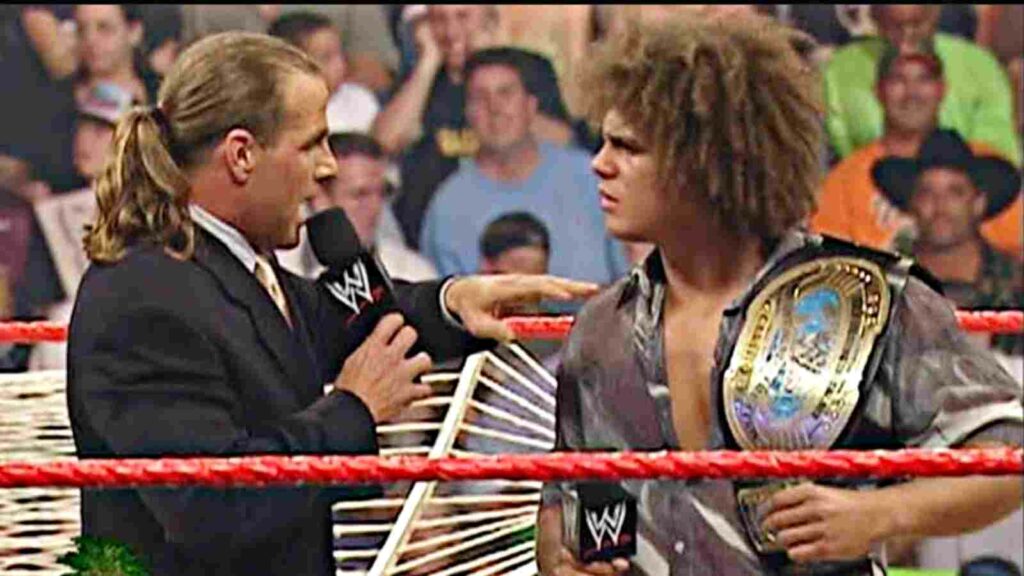 Shawn Michaels and Carlito in 2005