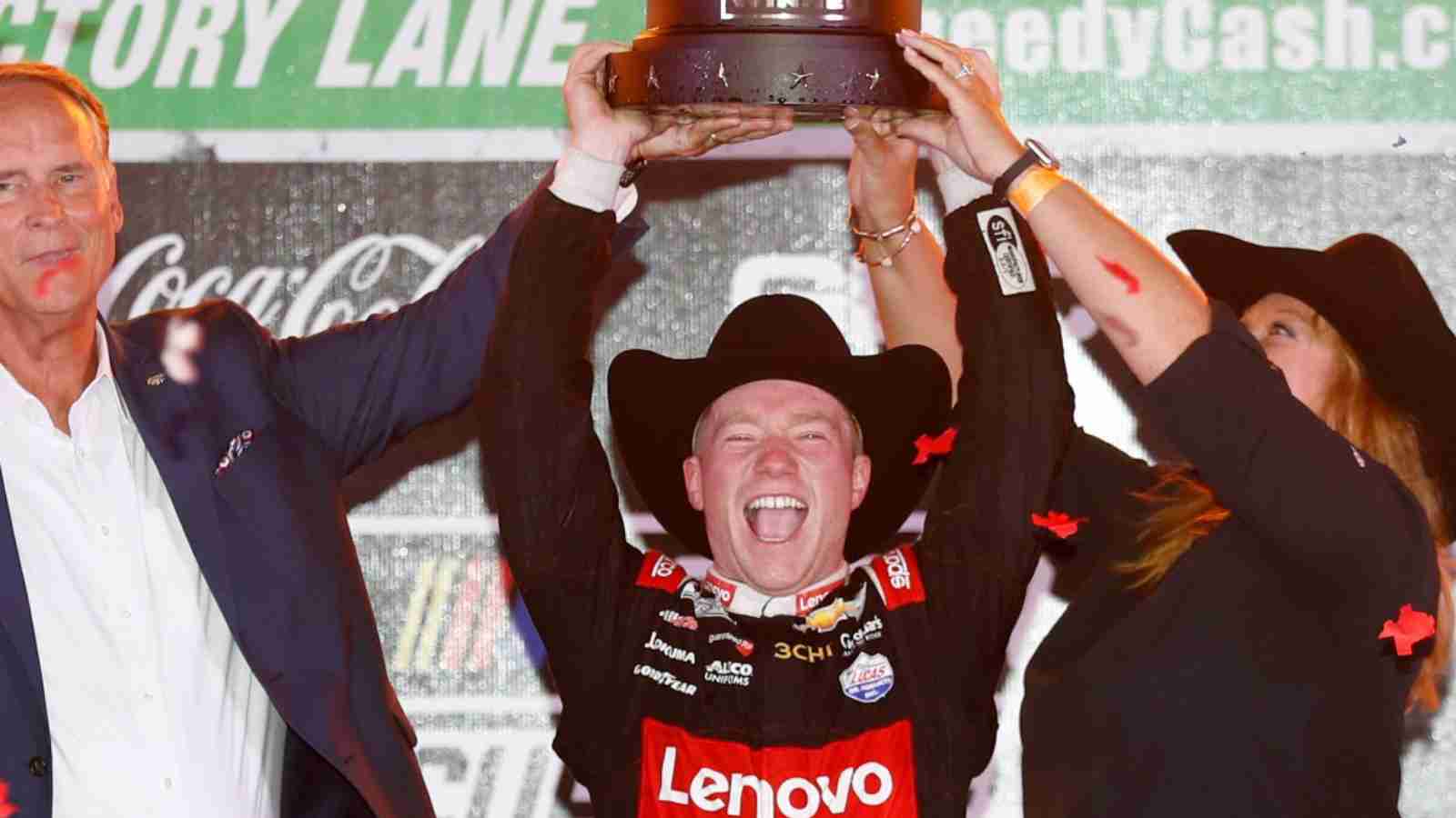 Tyler Reddick’s luck secured him a win at the chaotic Texas Playoff Race