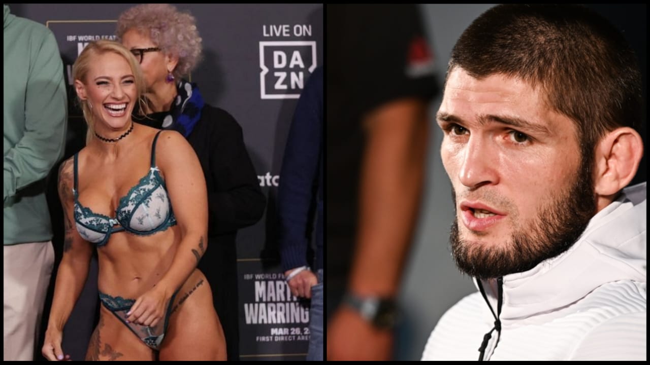 “Don’t choose for me”- Khabib Nurmagomedov gets criticized by professional boxer Ebanie Bridges for his comments on Ring Girls