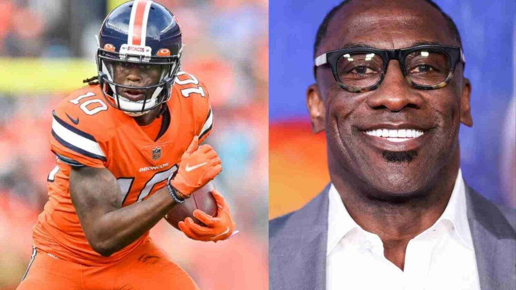 Jerry Jeudy Shannon Sharpe--IMAGO/Icon Sportswire IMAGO/NurPhoto