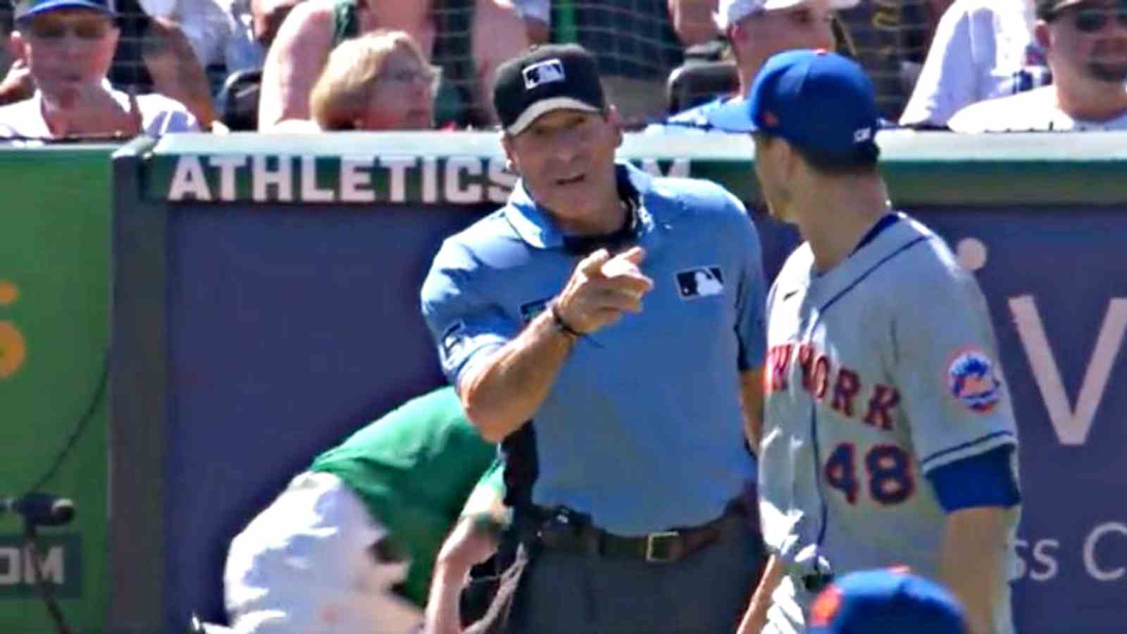 “Not f**king again ump”- Jacob deGrom and Angel Hernandez get into heated argument, worst start for deGrom