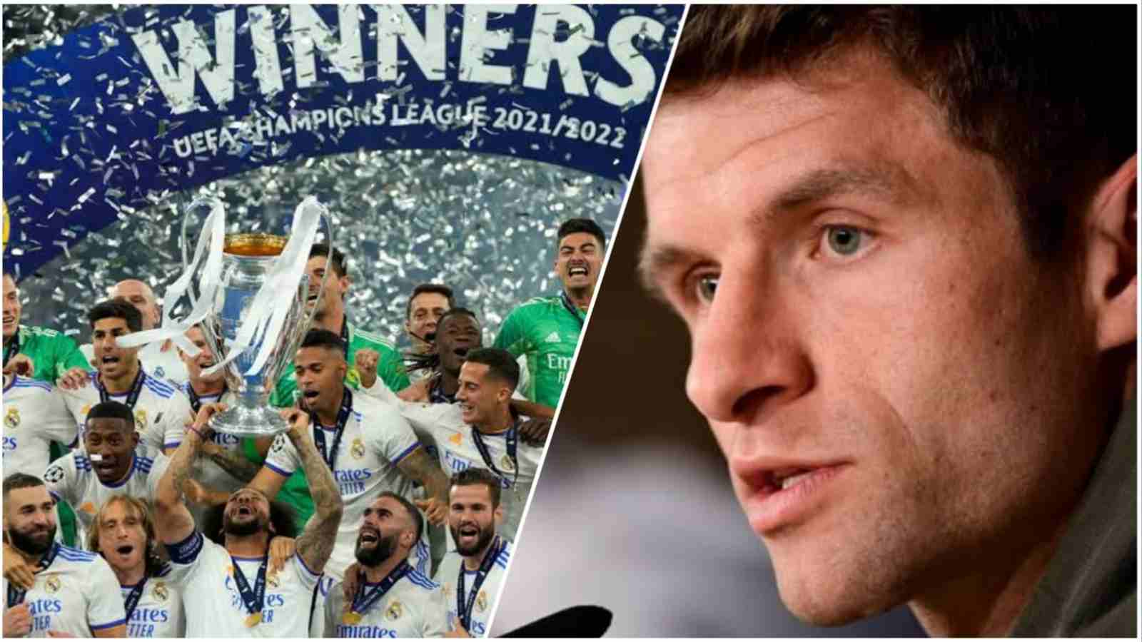 “Real Madrid is an example to us”- Thomas Muller cites Spanish giants as an epitome of never giving up attitude