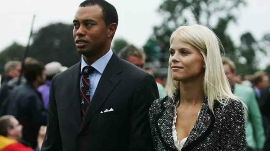 Tiger Woods and ex-wife Elin Nordegren