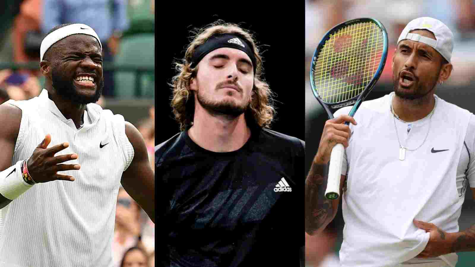 “This man is disgusting” Fans take a jibe at Frances Tiafoe and Nick Kyrgios over their persistent “bullying” of Stefanos Tsitsipas at the Laver Cup