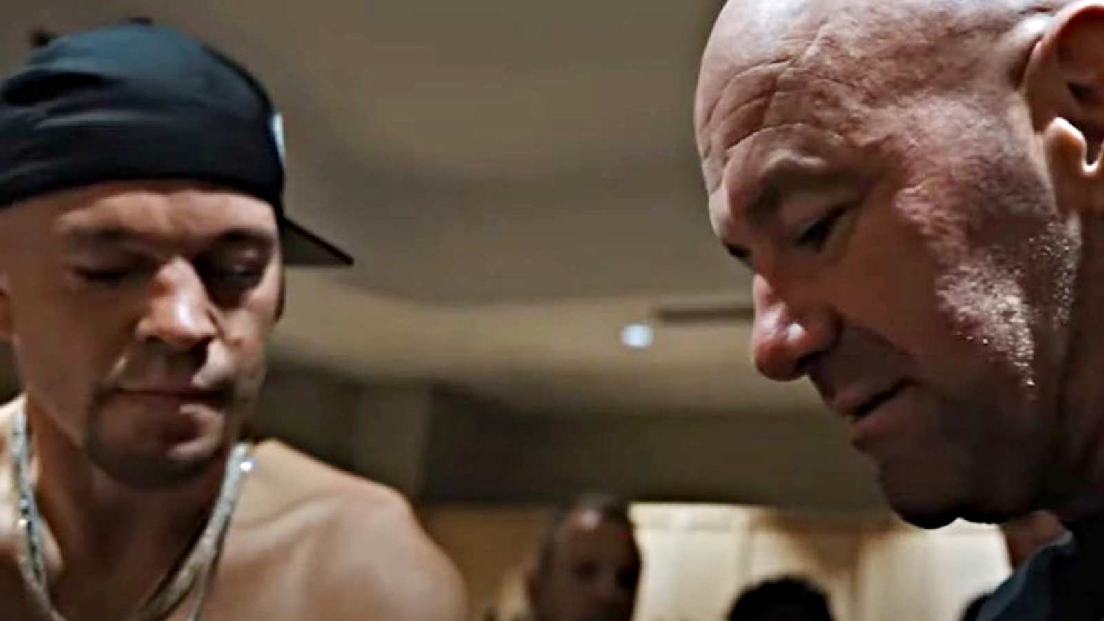 “This is your house, kid” – WATCH: Dana White and Nate Diaz have EMOTIONAL interaction after UFC 279