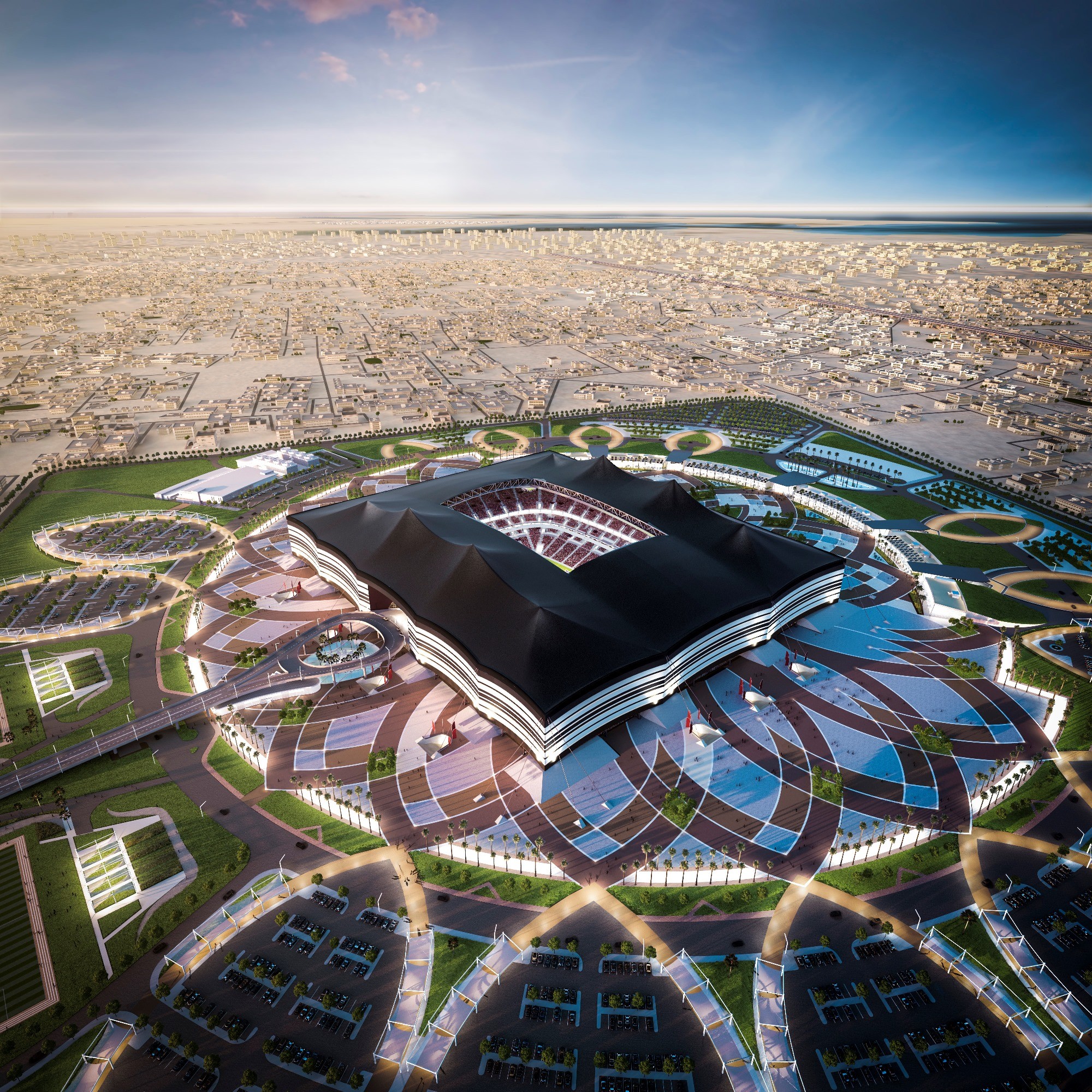 What are the venues and stadiums for the 2022 FIFA Qatar World Cup?