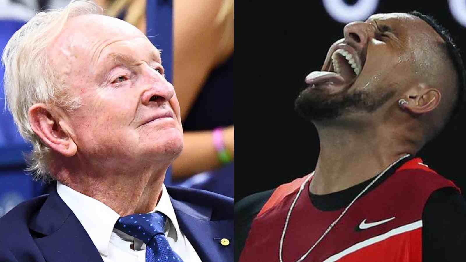 Rod Laver blames Nick Kyrgios’ attitude for loss to Novak Djokovic at Wimbledon