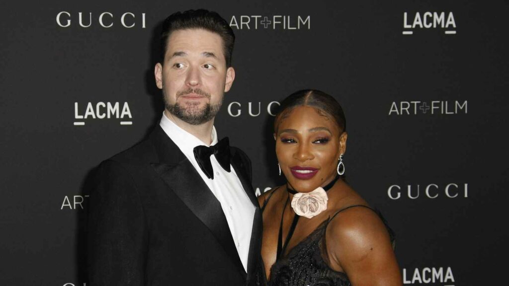 Alexis Ohanian and Serena Williams