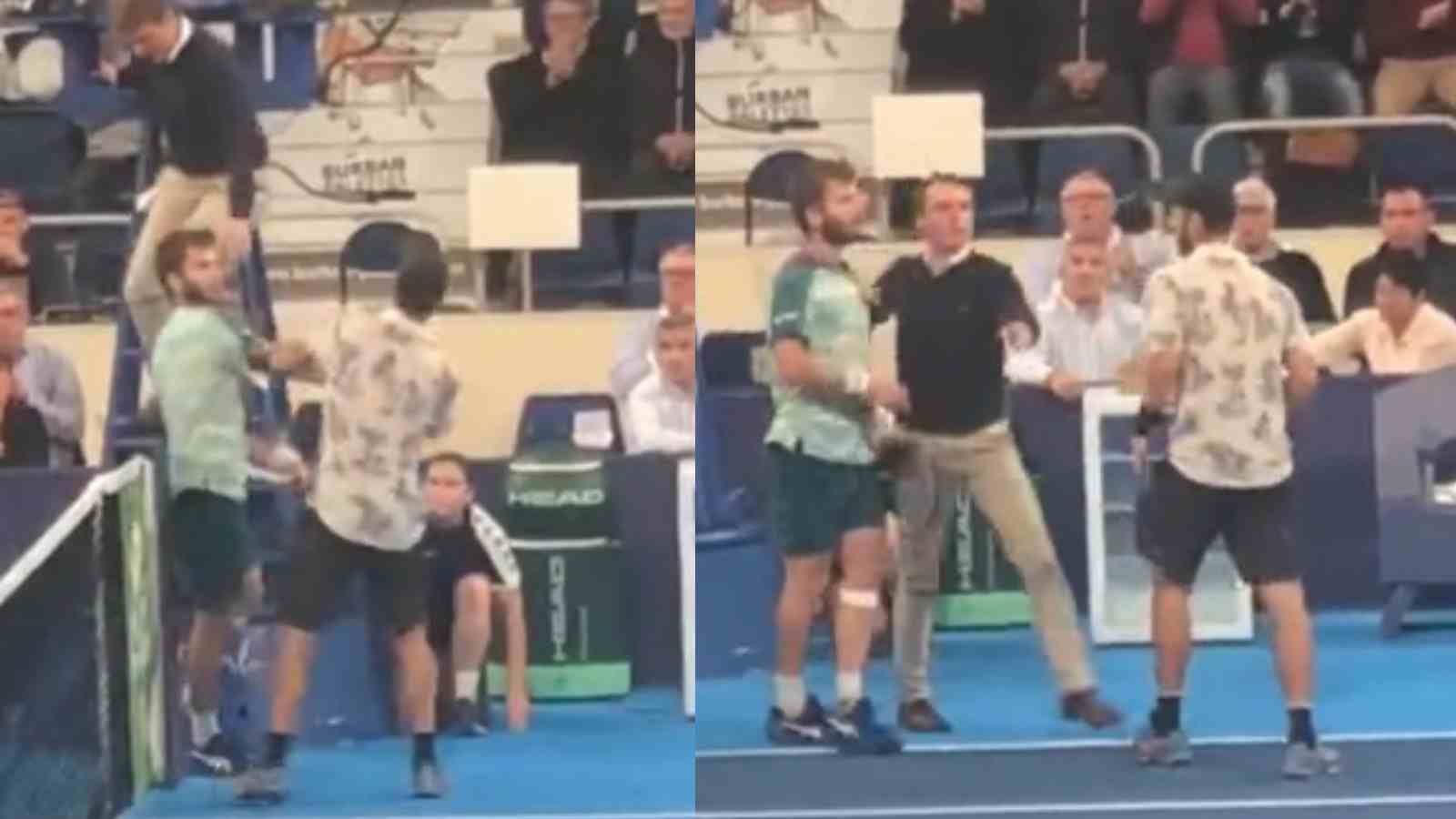 Ahead of ATP’s punishment verdict, Courentin Moutet and Adrian Andreev accused of locker room altercation following their on-court fight