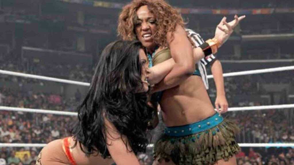 Melina vs Alicia Fox at SummerSlam 2010