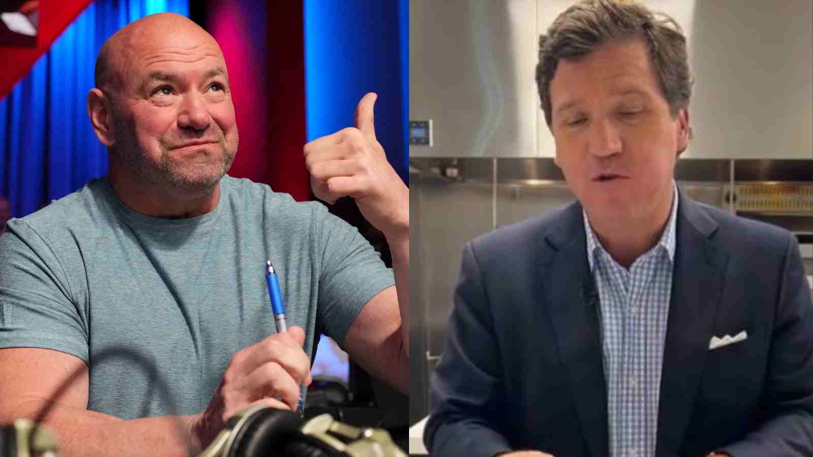 “My Friday is ruined” – Dana White triggers fans by inviting political commentator Tucker Carlson on “F**k it Friday” show