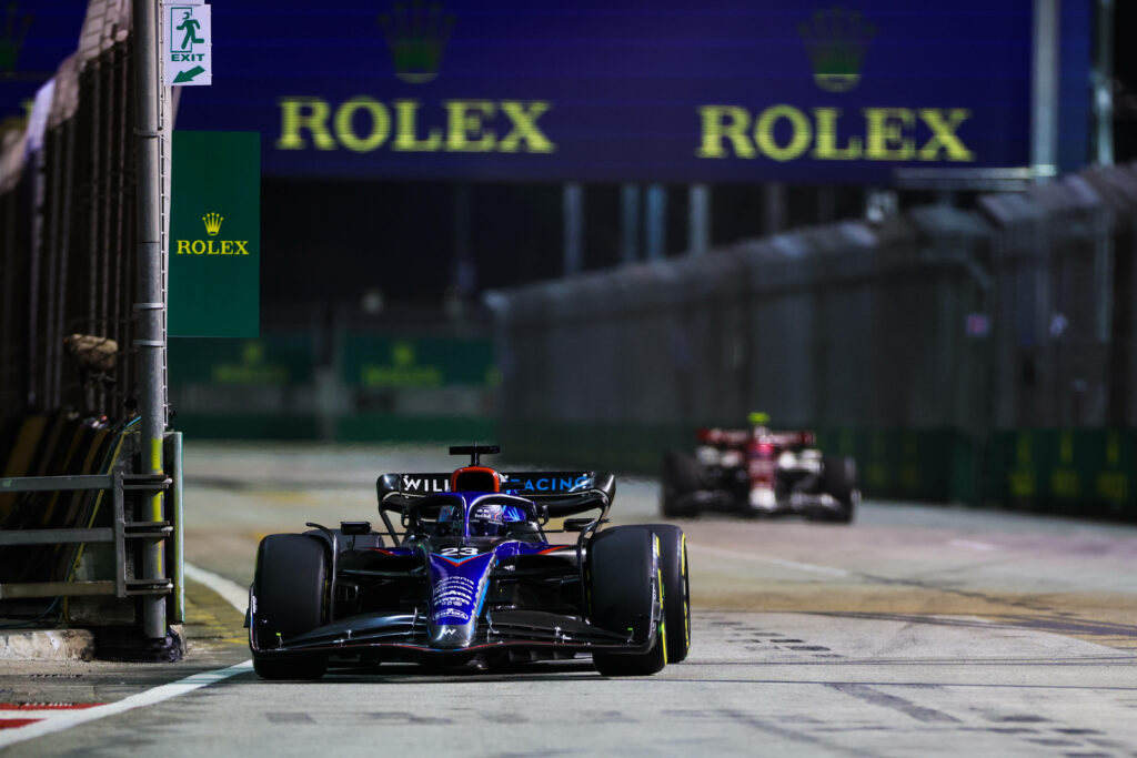 Alex Albon, Singapore F1