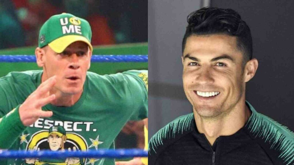 Cristiano Ronaldo is John Cena's favourite