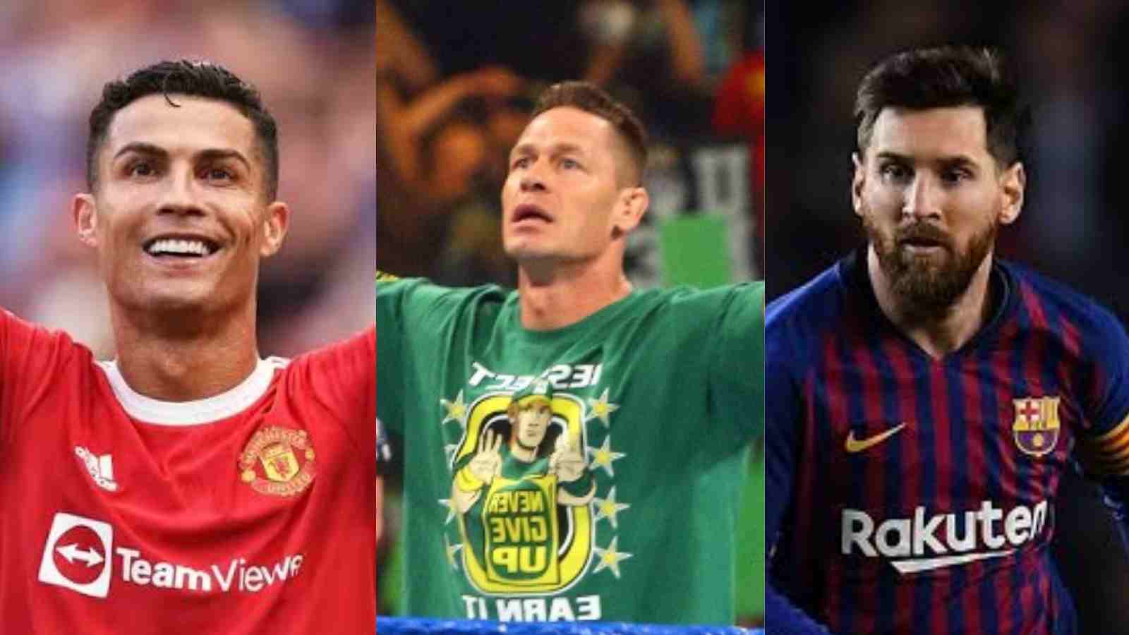 When John Cena gave his poll on the G.O.A.T. of the football industry; Ronaldo vs Messi debate doesn’t seem to end