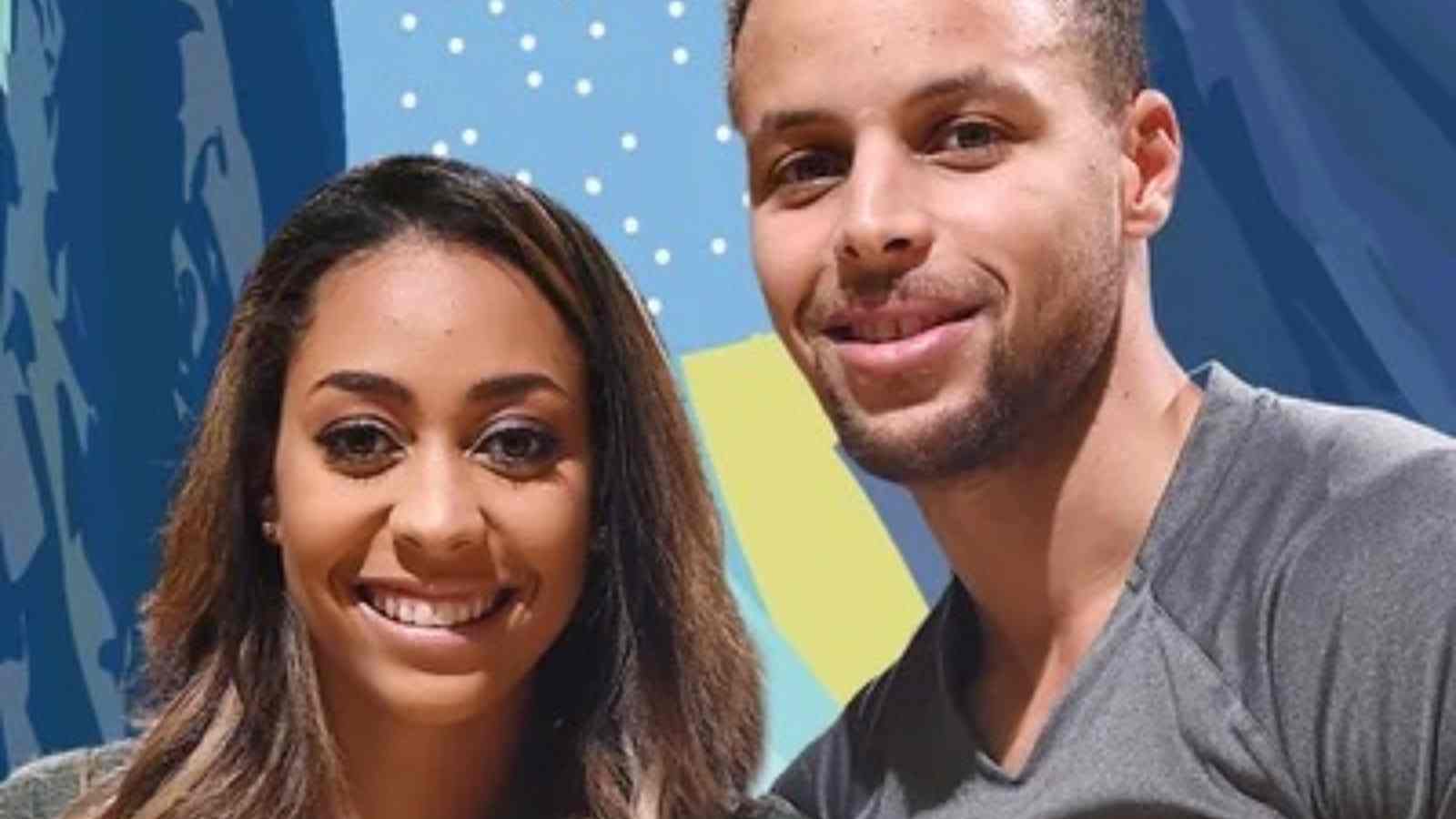 Sydel and Stephen Curry