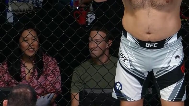 Mark Zuckerberg x UFC Vegas