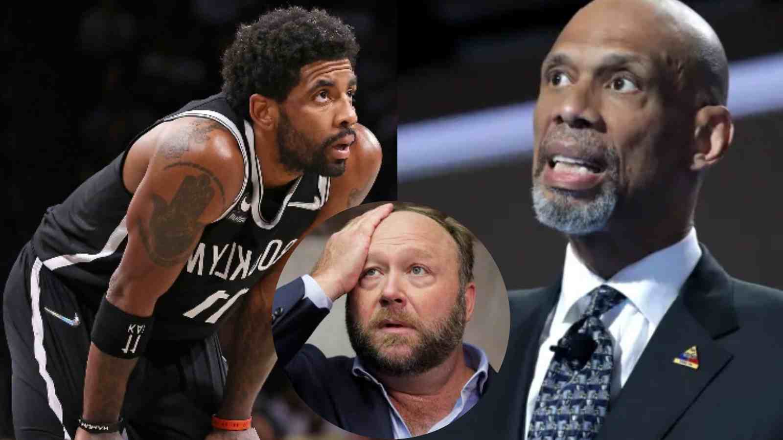 “Irving is a comical Buffoon” Kareem Abdul Jabbar destroys Kyrie Irving for sharing Alex Jones Clip