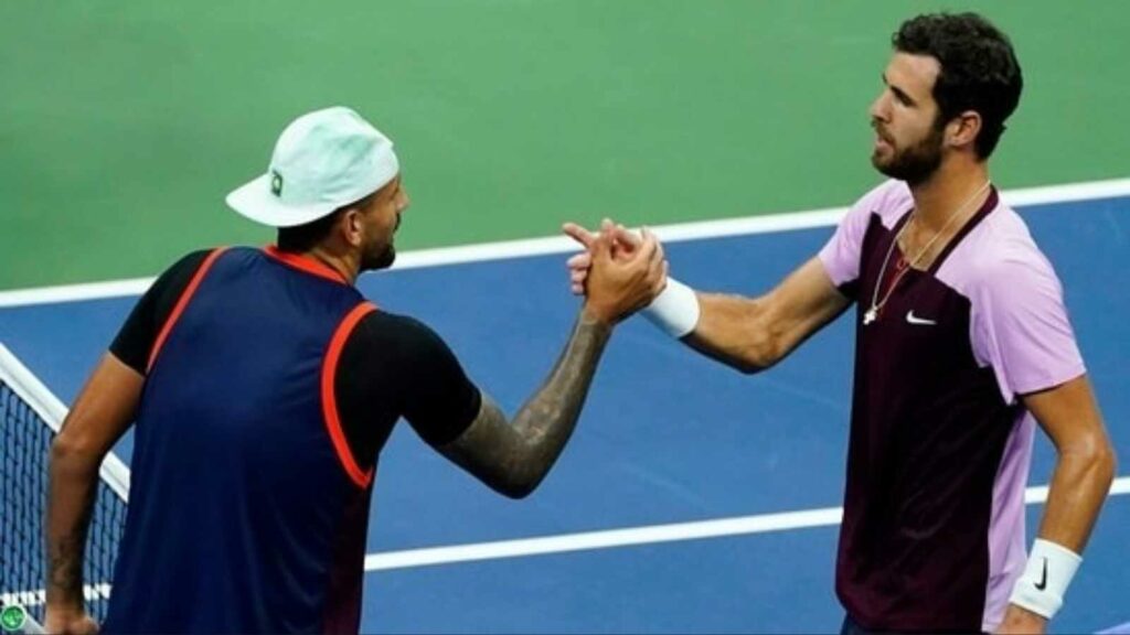 Nick Kyrgios and Karen Khachanov