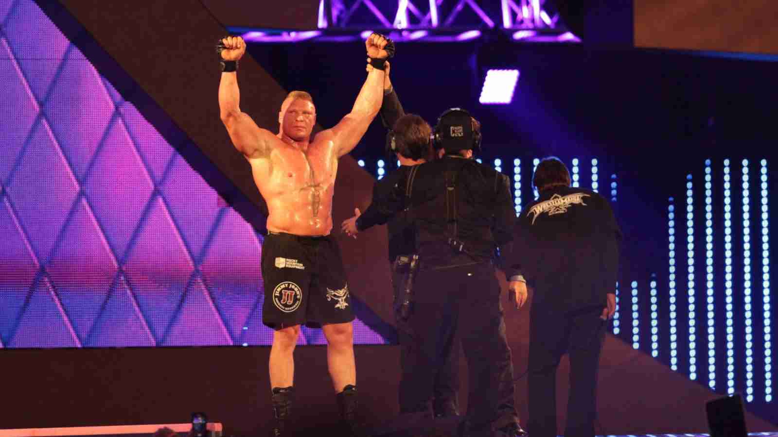 Former WWE Executive explained his plight after Brock Lesnar “kicked a wall into his face”