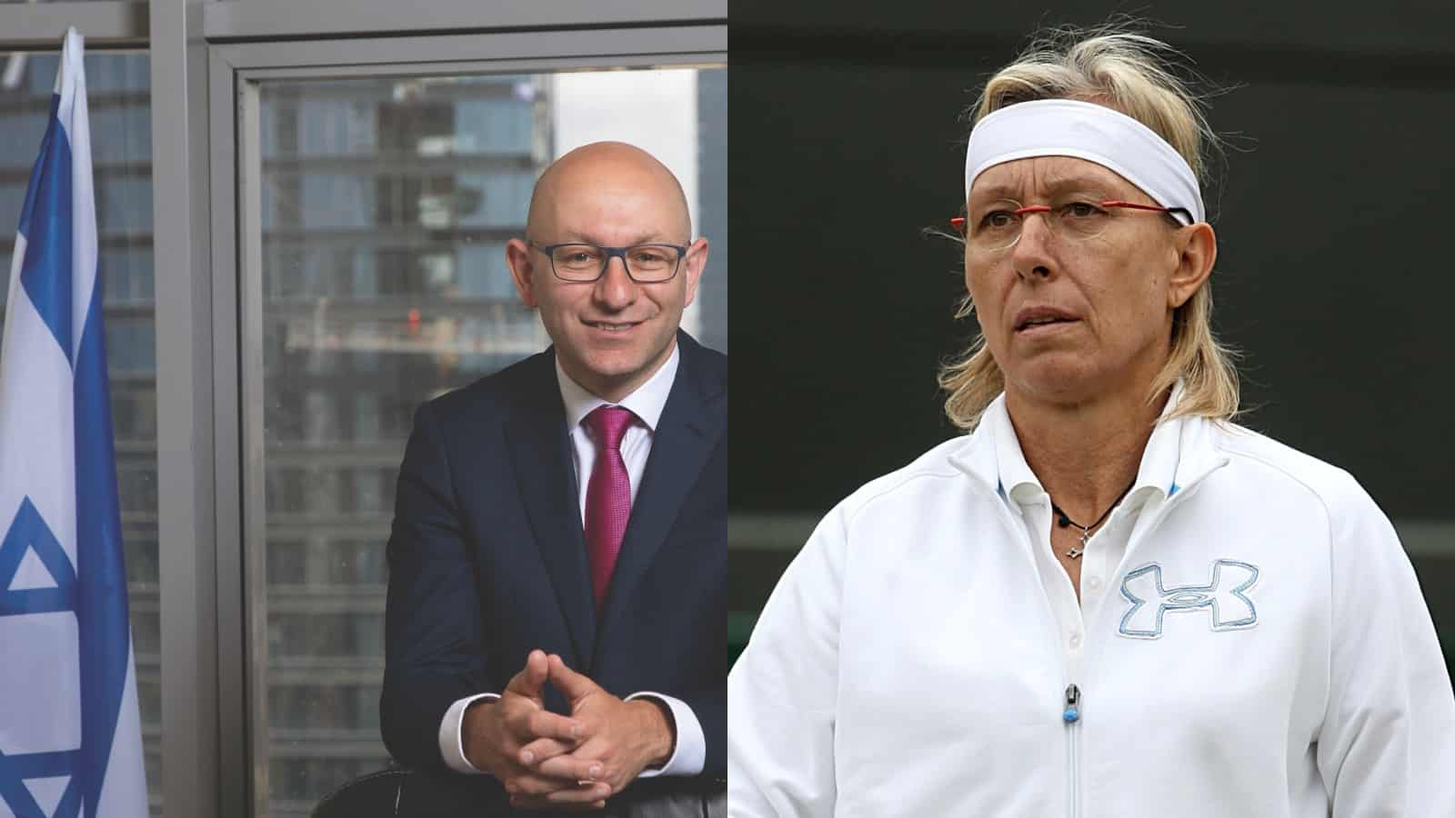 “You can just eff right off Arse,” Martina Navratilova makes a deliberate mistake to call out Israeli Human Rights lawyer who told her to “stick to the tennis court”