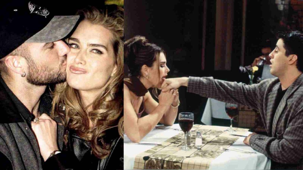 Brooke Shields, Andre Agassi, and Matt LeBlanc