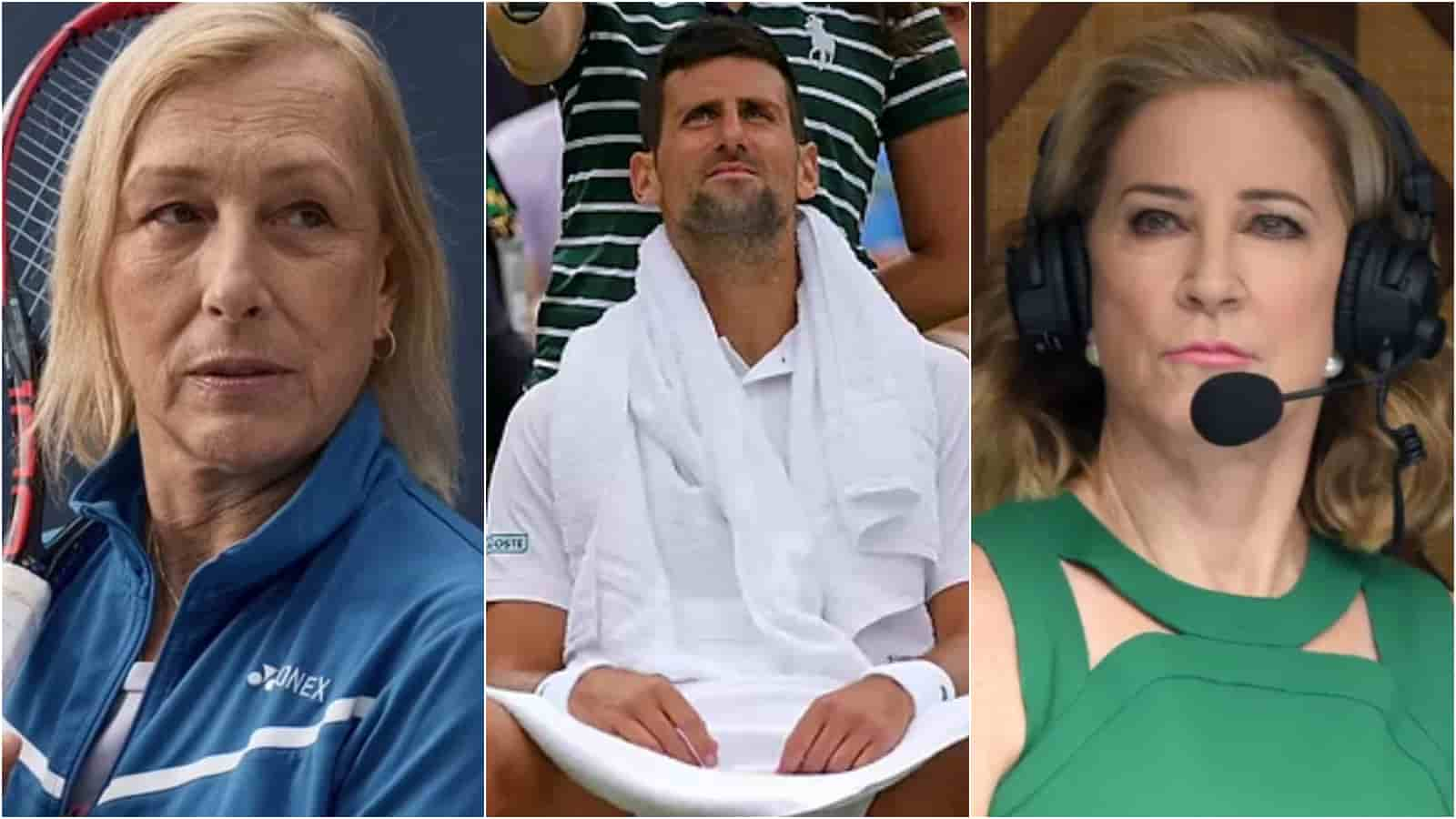 Chris Evert and Martina Navratilova SLAM Novak Djokovic for demeaning women’s tennis by claiming he has the biggest rivalry against Rafael Nadal in tennis history￼