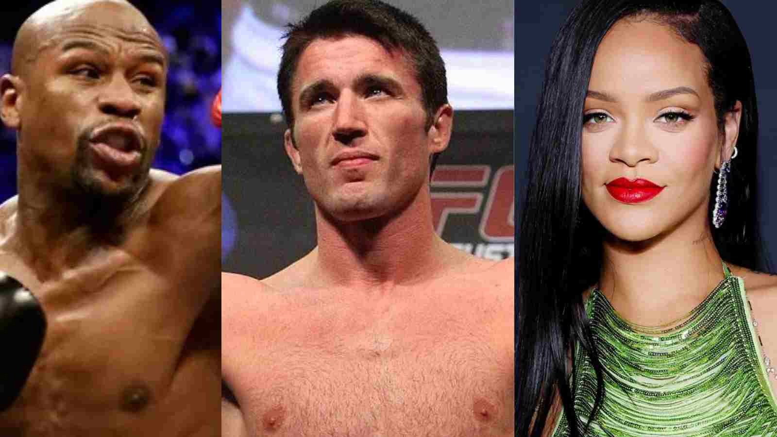 WATCH: When Chael Sonnen shamelessly likened Floyd Mayweather’s weak opponents to popstar Rihanna