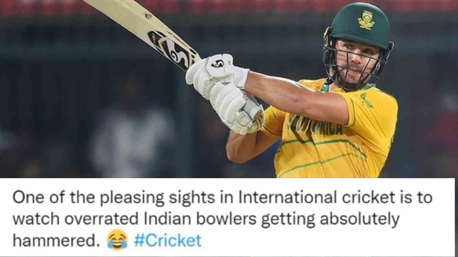 “Conceding 200 runs in every match!”- Twitter slams  bowlers as South Africa defeats India by 49 runs in the 3rd T20I