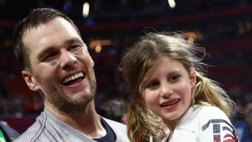 Tom Brady and daugher Vivian