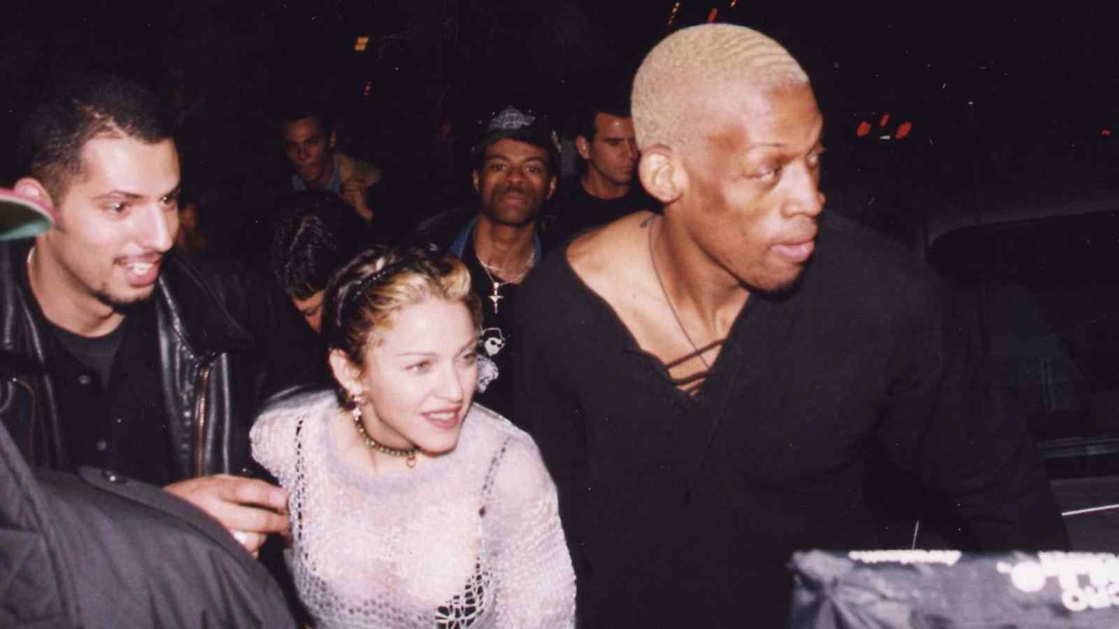 Madonna and Dennis Rodman