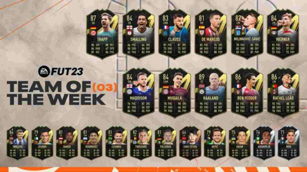 FIFA 23 Team of the Week 3 (TOTW 3) is Live With Haaland Heavily Boosted