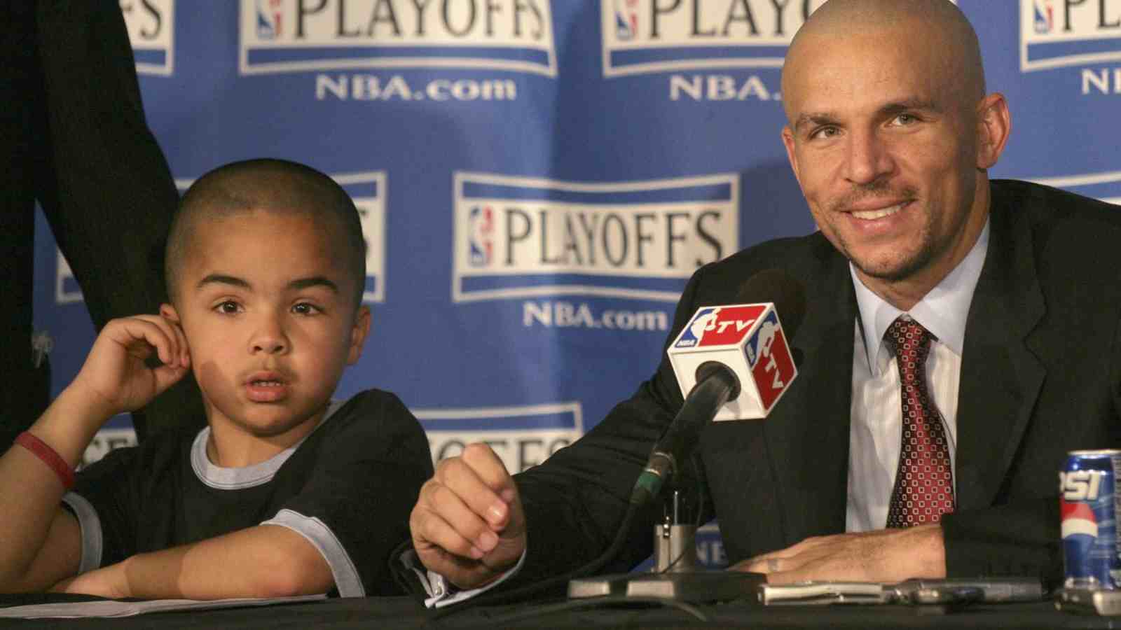 Jason Kidd with son TJ