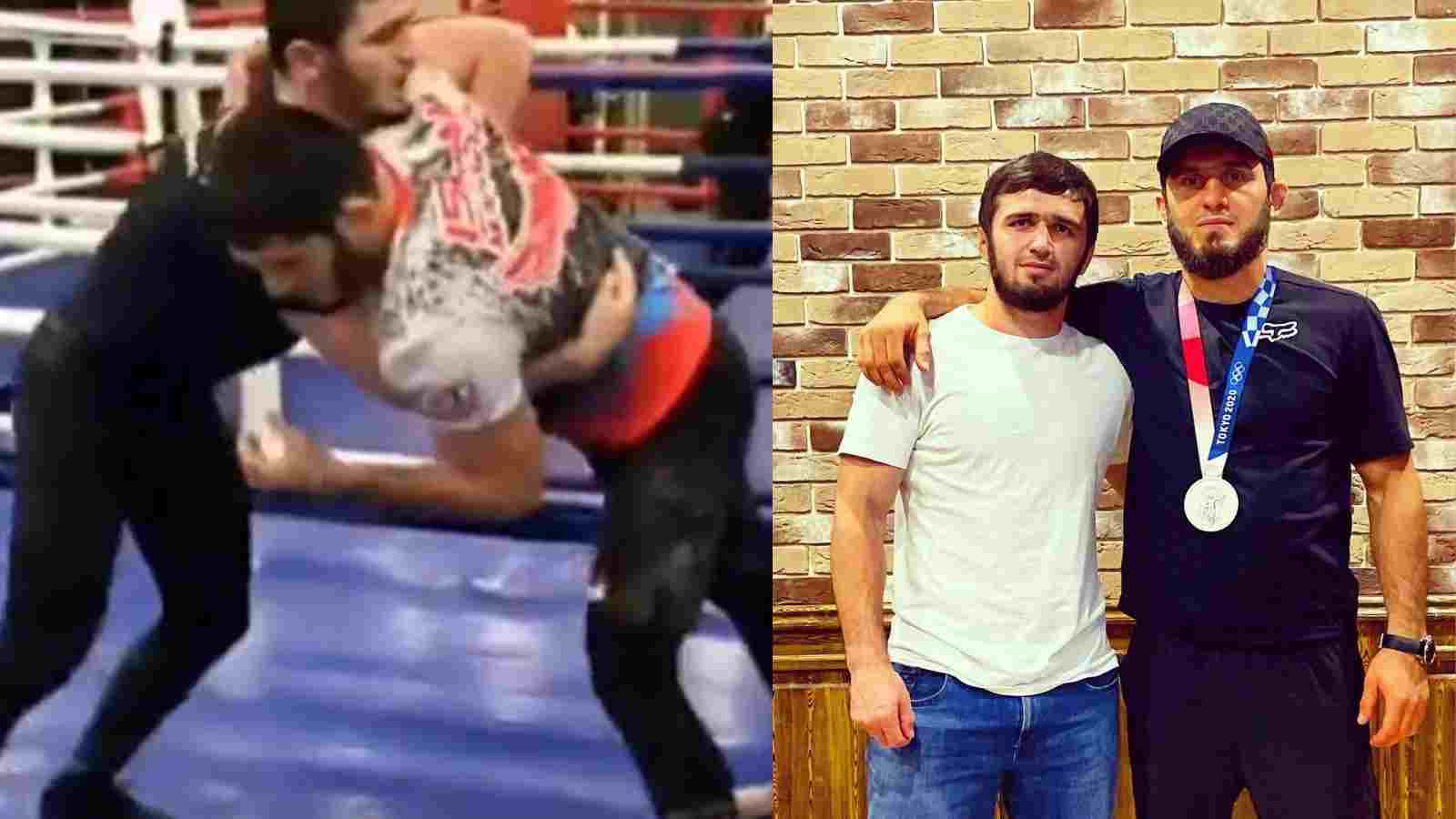 “Charles is training with blonde sissies” – Islam Makhachev’s spectacular takedown against Olympic silver medalist has stunned MMA fans