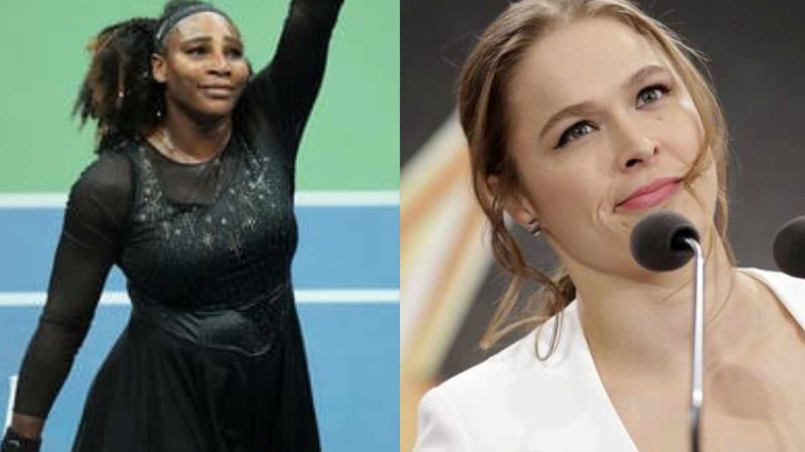 “I loved her post victory c-walk”; When Ronda Rousey consented to the ambiguous celebration of Serena Williams