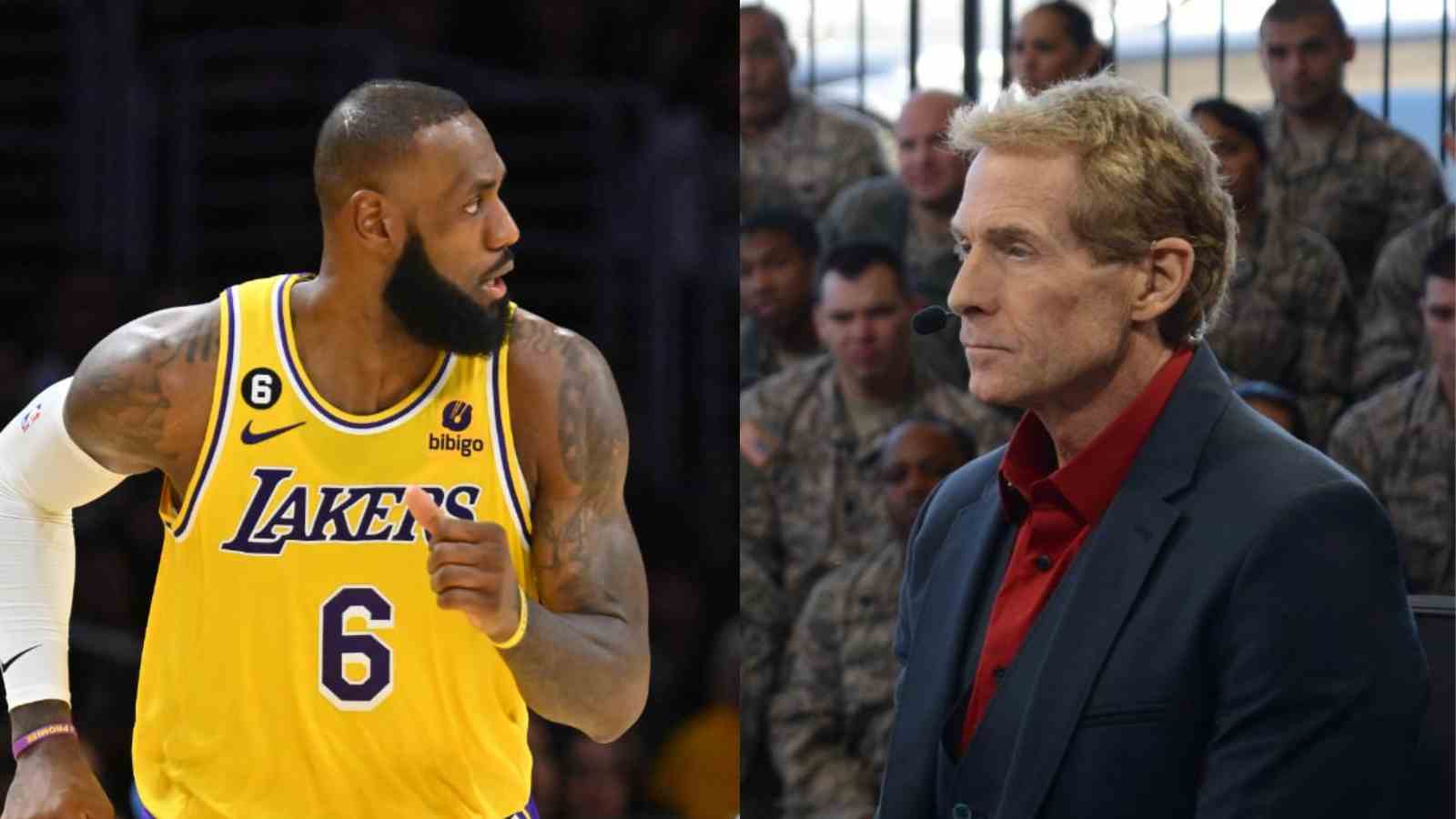 “what happens in Vegas stays in Vegas” Skip Bayless dismisses LeBron James’ encouraging performance vs Suns in preseason  ⁩