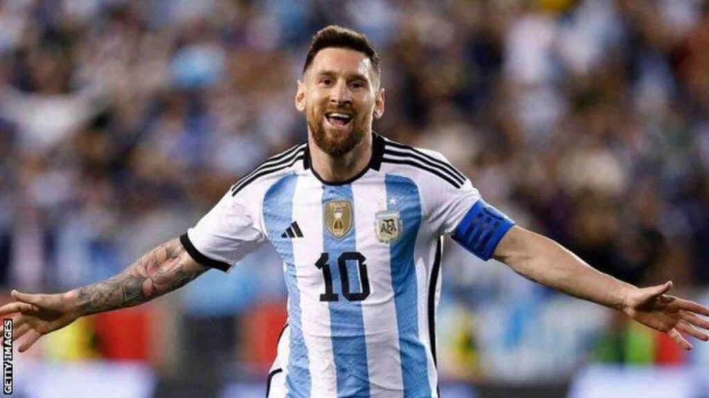 Argentina captain Lionel Messi