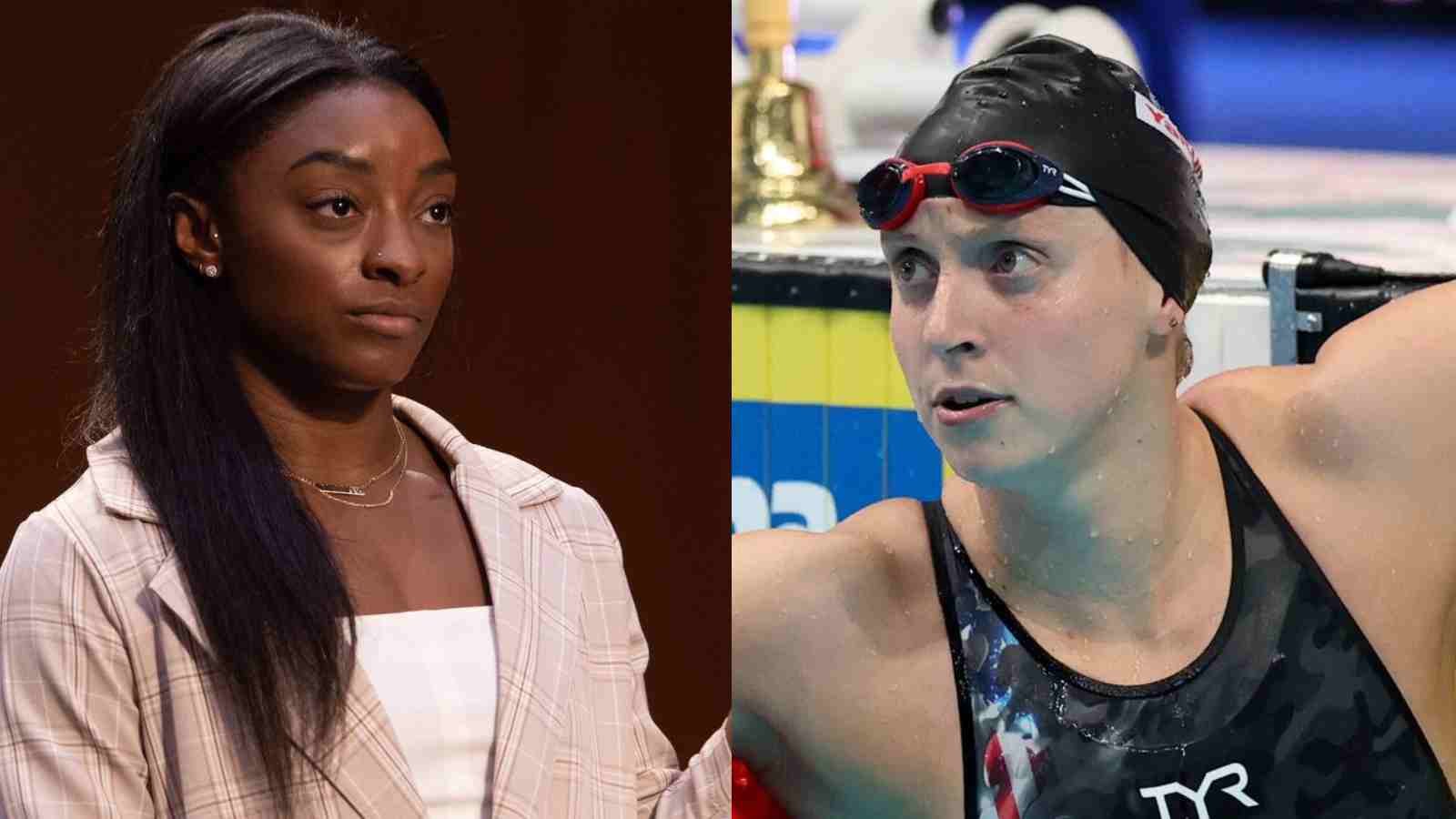 “She’s shown a lot of bravery”: Katie Ledecky applauds Simone Biles for prioritising her mental health